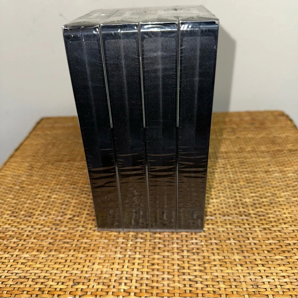 Fuji Film VHS Blank Video Tapes 6 HRS HQ 120 High Quality 4 Pack Factory Sealed
